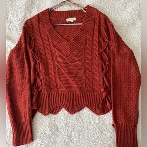 Knit Sweater Size L